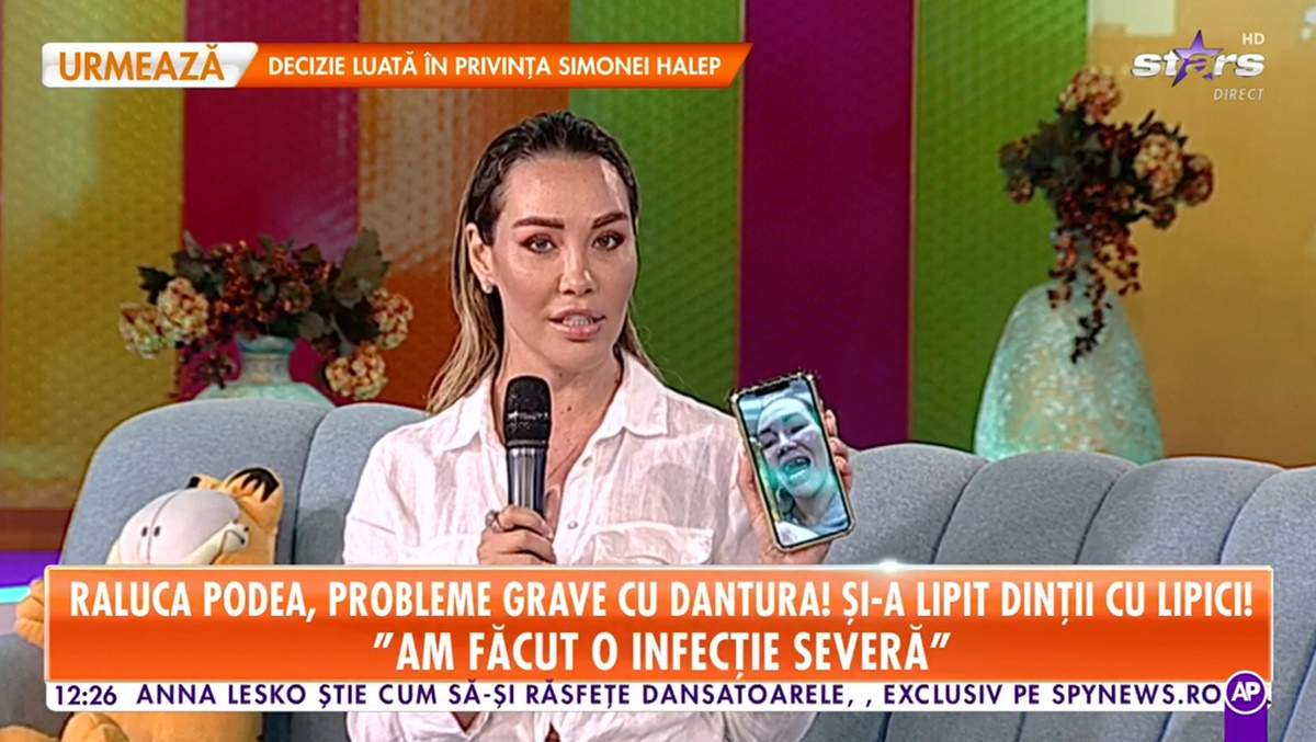 Raluca Podea a rămas fără dinți! Probleme grave de sănătate pentru vedetă! Imagini șocante! ”A început calvarul”