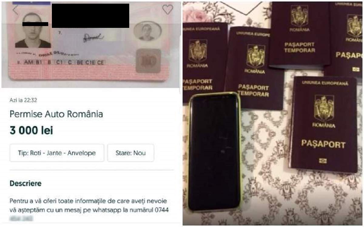 Permise auto false, oferite pe Internet! Cum procedau escrocii pentru a-și atrage clienții!