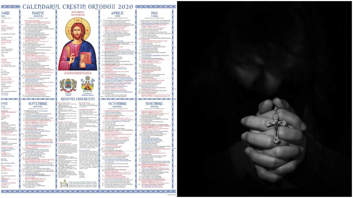 Calendar ortodox marți, 11 august. Sărbătoare importantă, cu cruce neagră Calendar ortodox marți, 11 august