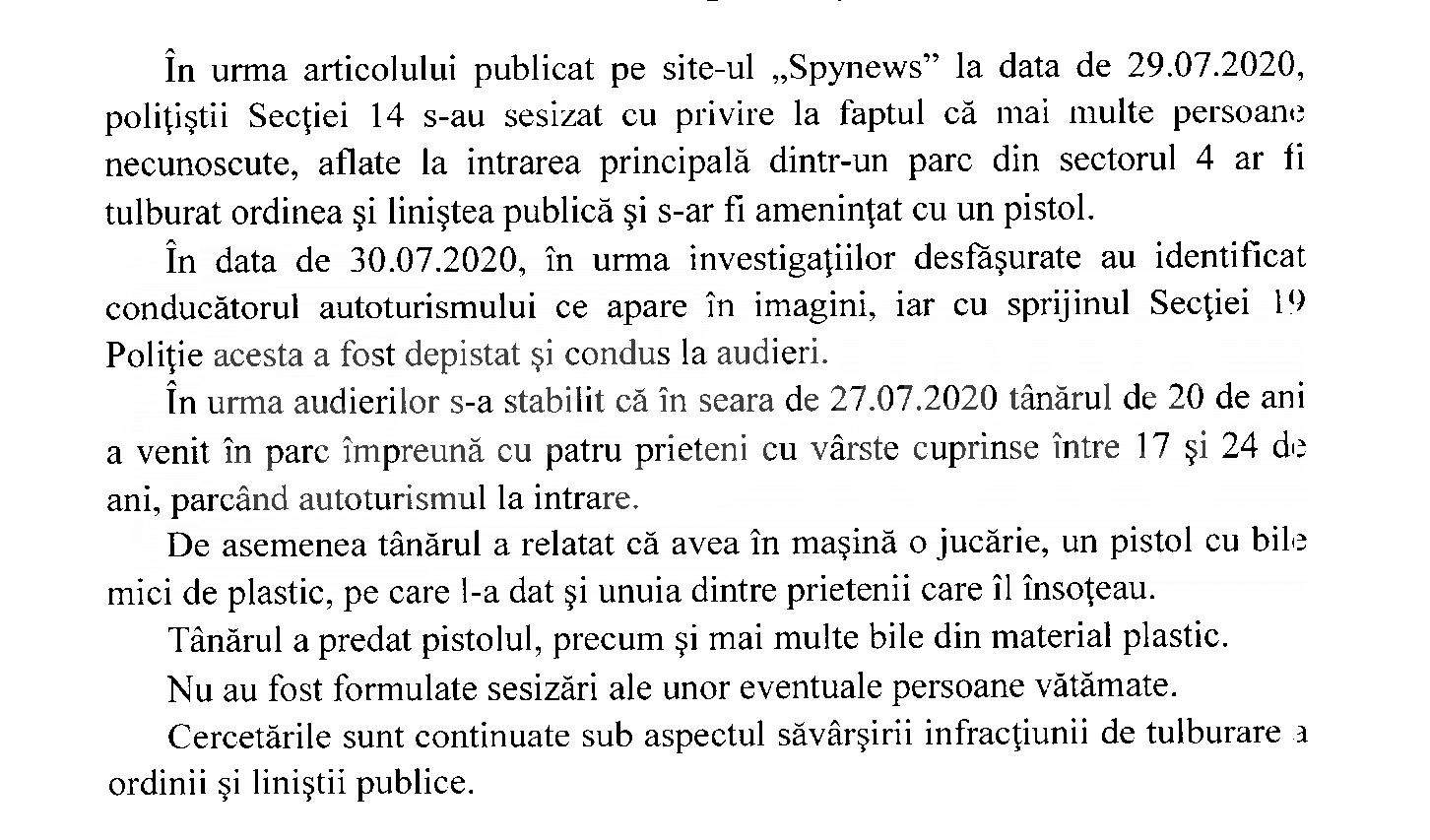 „Bombardierii” care au făcut show cu pistolul, printre copii, capturați de poliție / Ce au declarat în fața anchetatorilor! / Document exclusiv