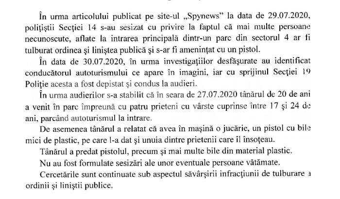 „Bombardierii” care au făcut show cu pistolul, printre copii, capturați de poliție / Ce au declarat în fața anchetatorilor! / Document exclusiv