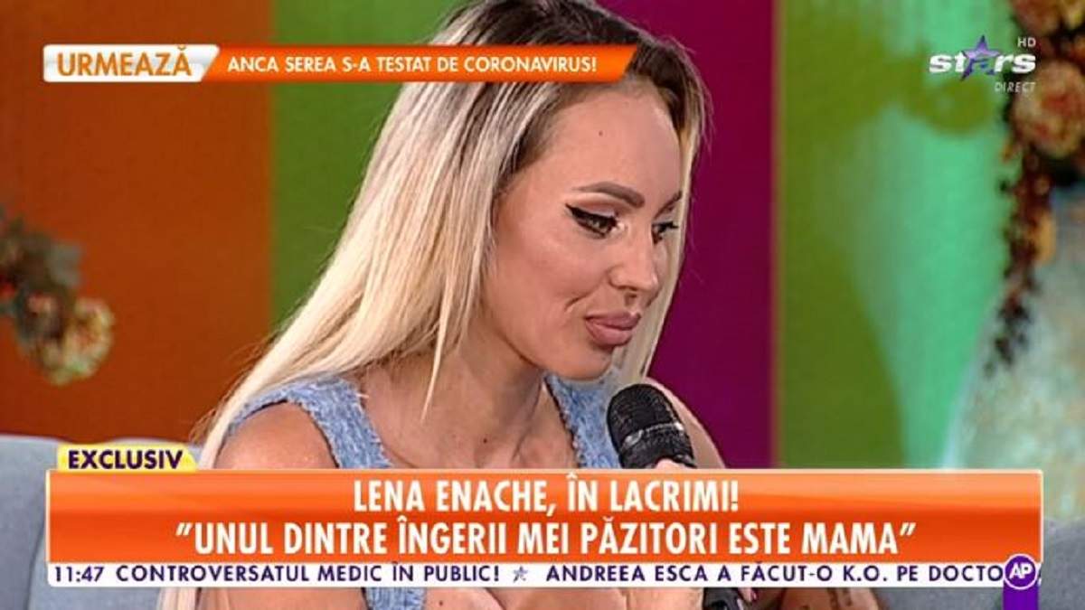 Drama Lenei Enache! Vedeta, sfâșiată de durere după moartea mamei ei: „Este unul dintre îngerii mei păzitori” / VIDEO