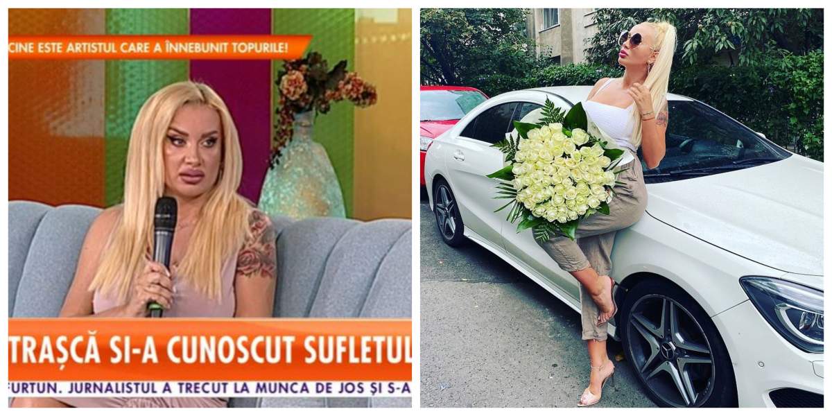 De la cine sunt buchetele imense de trandafiri primite de Simona Trașcă în miez de noapte! Blondina a deslușit misterul / VIDEO