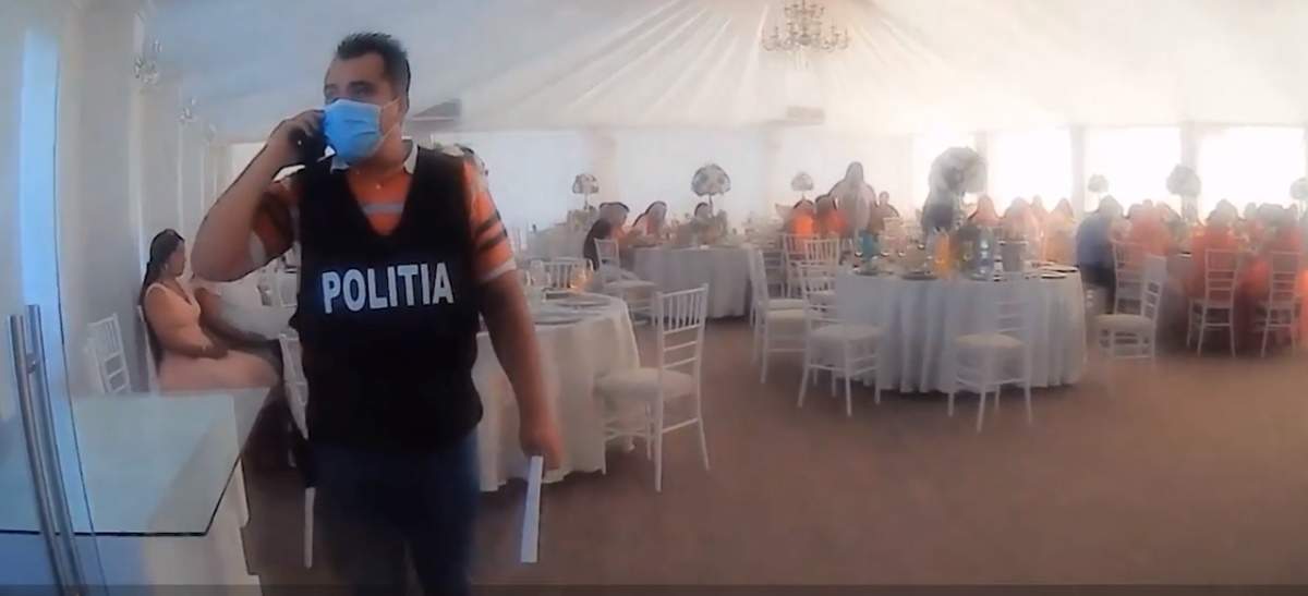 Polițiștii, ”invitați” la o nuntă din Buzău cu peste 100 de persoane! Organele legii au aplicat amenzi uriașe!