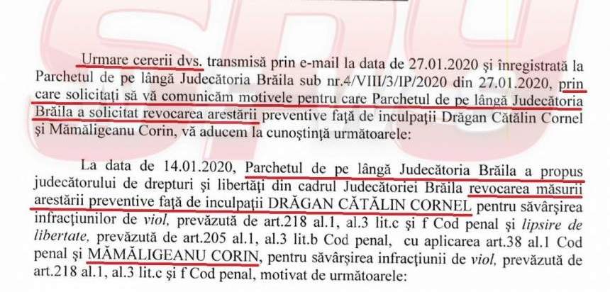 Document incredibil în cazul tinerilor arestați pentru un viol pe care nu l-au comis / Procurorii au rezolvat cazul din pix