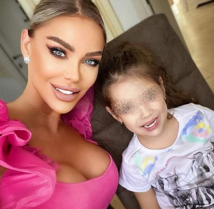 Bianca Drăgușanu și fetița seamănă ca două picături de apă. Ce frumoasă e Sofia!