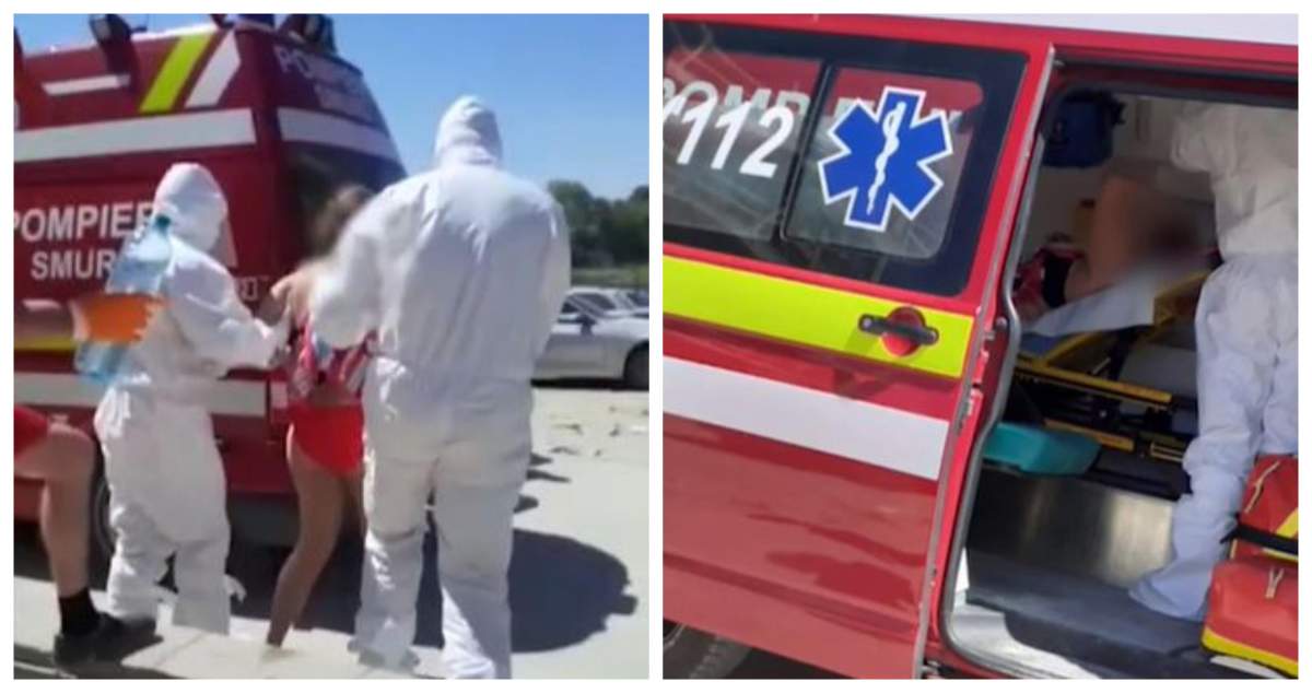 Tânără suspectă de coronavirus, luată cu o ambulanță SMURD direct de pe plajă! Ce simptome a acuzat femeia