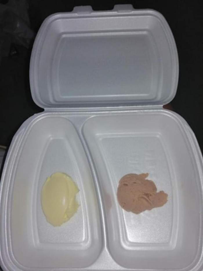 Revoltător! Ce mânâncă pacientele de la Maternitatea din Sibiu! Explicația reprezentanților spitalului: „Imaginile sunt incomplete” / FOTO