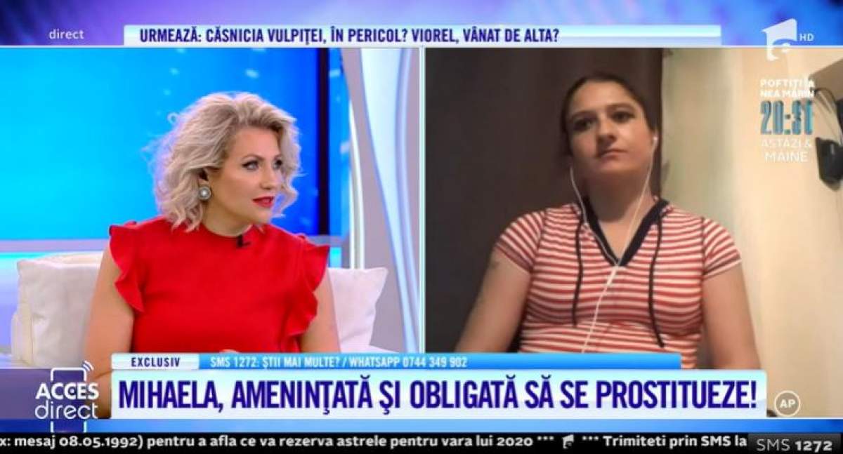 Mihaela, victima unui clan de proxeneți! Femeia, însărcinată în 8 luni, nu știe dacă tatăl copilului este iubitul ei sau un client / VIDEO 