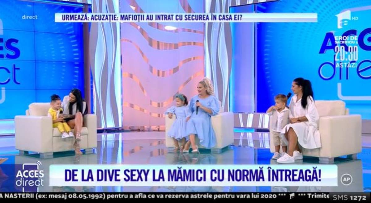 Roxana Vancea, Sânziana Buruiană și Elena Ionescu, în platou la ”Acces Direct”! De la dive sexy la mămici în toată regula / VIDEO 