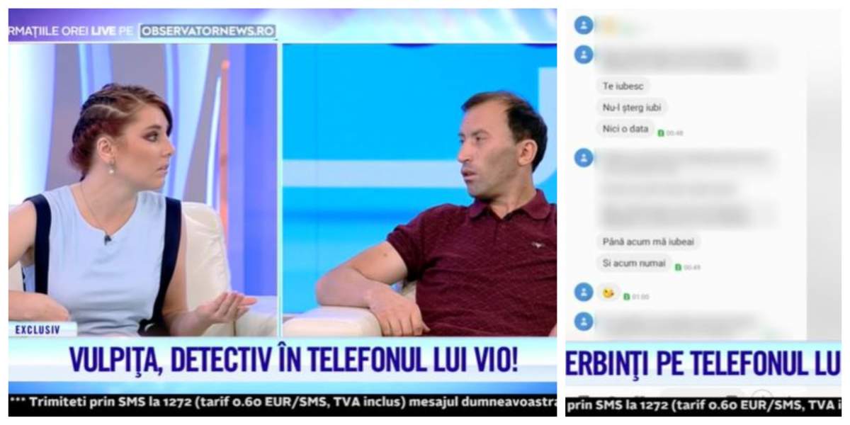 Mesaje fierbinți pe telefonul lui Viorel: ”Te iubesc”! Cine este ”admiratoarea” secretă! Vulpița, foc și pară / VIDEO