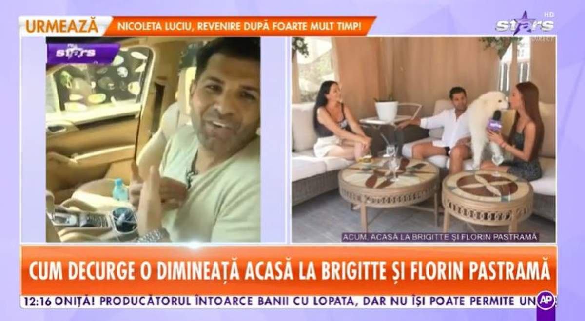 Cum decurge o zi din viața lui Brigitte și a lui Florin Pastramă! Cei doi, un cuplu de vis: ”Ne-am distrat, ne-am iubit, ne-am certat” / VIDEO 