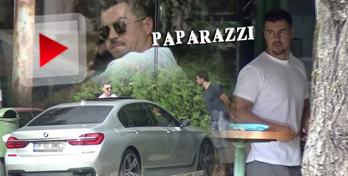 Adrian Alexandrov, acolo se parchează mașina? Cum și-a făcut apariția omul de afaceri la o simplă întâlnire cu un prieten / PAPARAZZI