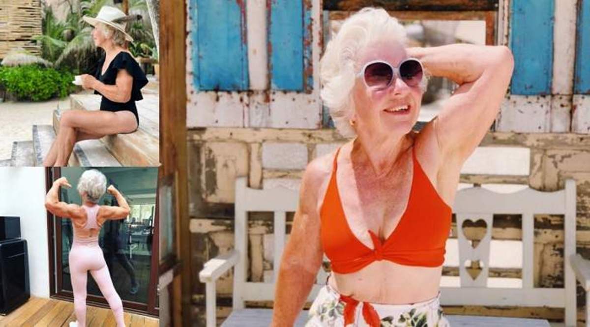 Cel mai în vârstă model de fitness! Bunica de 74 de ani care face senzație pe internet în fața a celor 800.000 de urmăritori. / FOTO