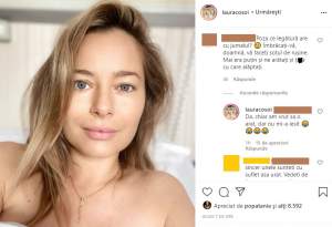 Laura Cosoi, acuzată că își face soțul de rușine, din cauza unei poze: „Îmbrăcați-vă, doamnă”. Replica vedetei