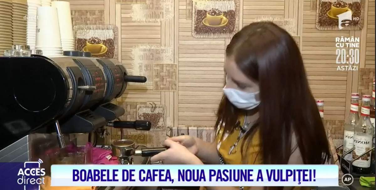 Ieri Viorel, azi Veronica! Tânăra din Blăgești, în căutarea job-ului perfect! A început să prepare cafea! / VIDEO