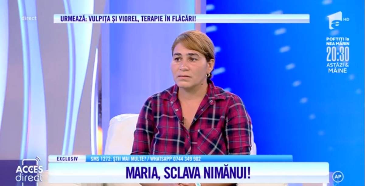 Câştigată la barbut? Drama Mariei, care spune că a trăit 30 de ani de sclavie în casele oamenilor cu bani / VIDEO