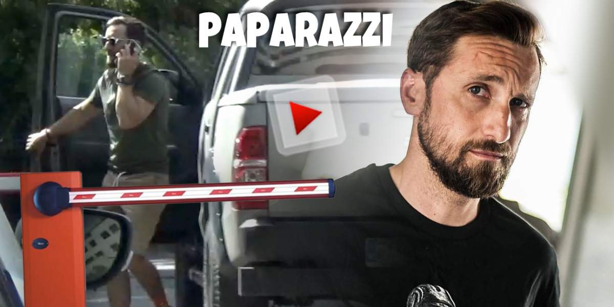 Dani Oțil vs. bariera! Cine a câștigat !? Imagini spumoase cu prezentatorul de la Antena 1 / VIDEO PAPARAZZI