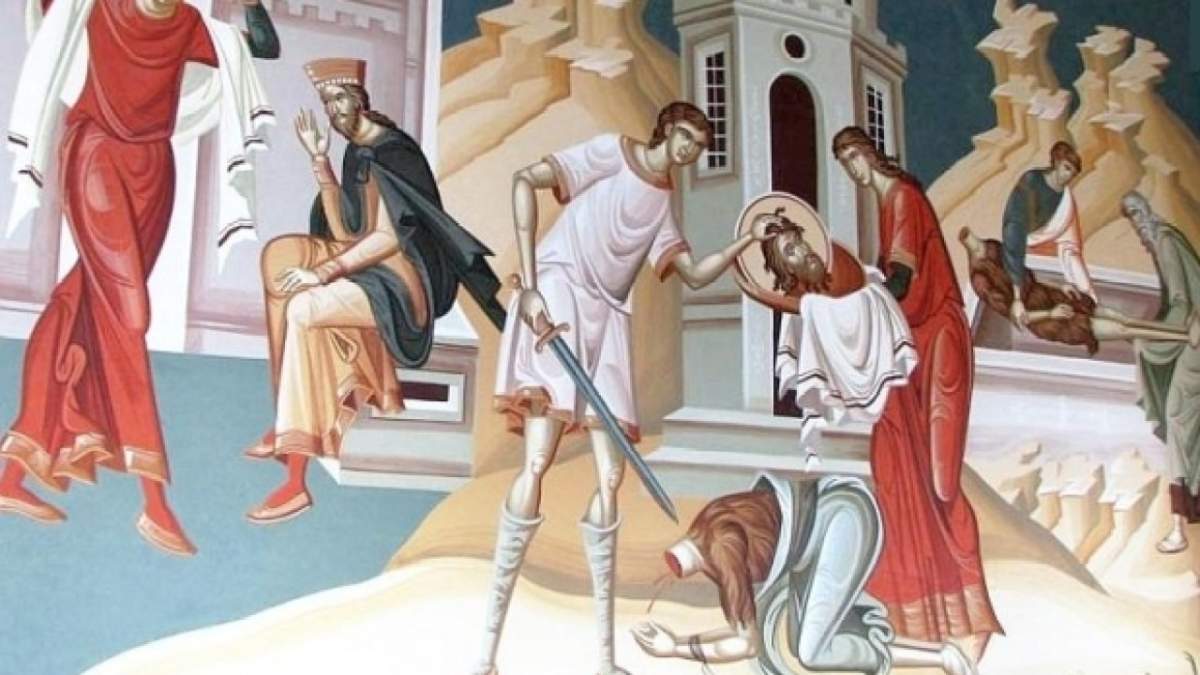 Tăierea capului Sfântului Ioan Botezătorul. Ce este interzis să faci în această zi importantă Tăierea capului Sfântului Ioan Botezătorul