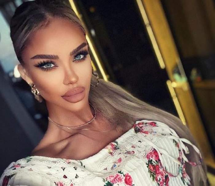 Bianca Drăgușanu, la un pas să rămână cu sânii pe-afară! Blondina și-a etalat bustul în cel mai obraznic decolteu! / FOTO