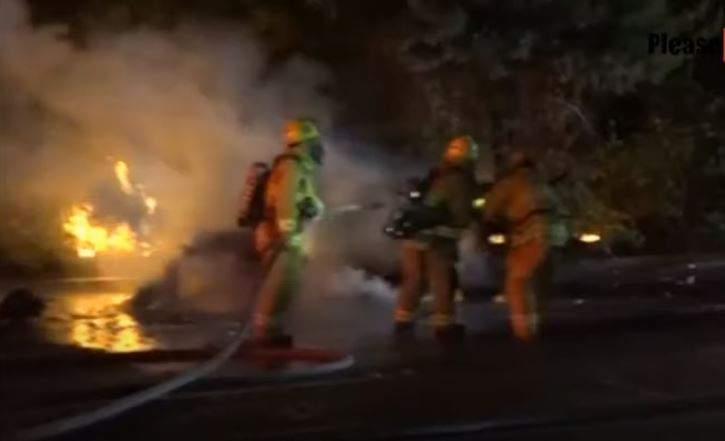 Fratele unui cântăreț celebru a murit într-un accident tragic! Mașina tânărului a fost cuprinsă de flăcări /  FOTO