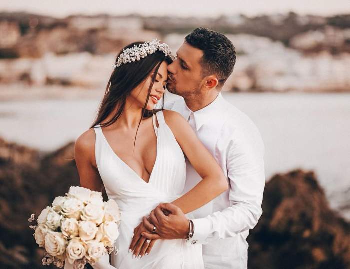 Flick s-a căsătorit! Imagini de la nunta cu frumoasa Denisa / FOTO