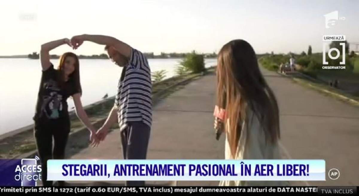 Soții Stegaru s-au apucat de yoga! Cum s-au descurcat Veronica și Viorel la realizarea mișcărilor! Imagini de senzație! / VIDEO