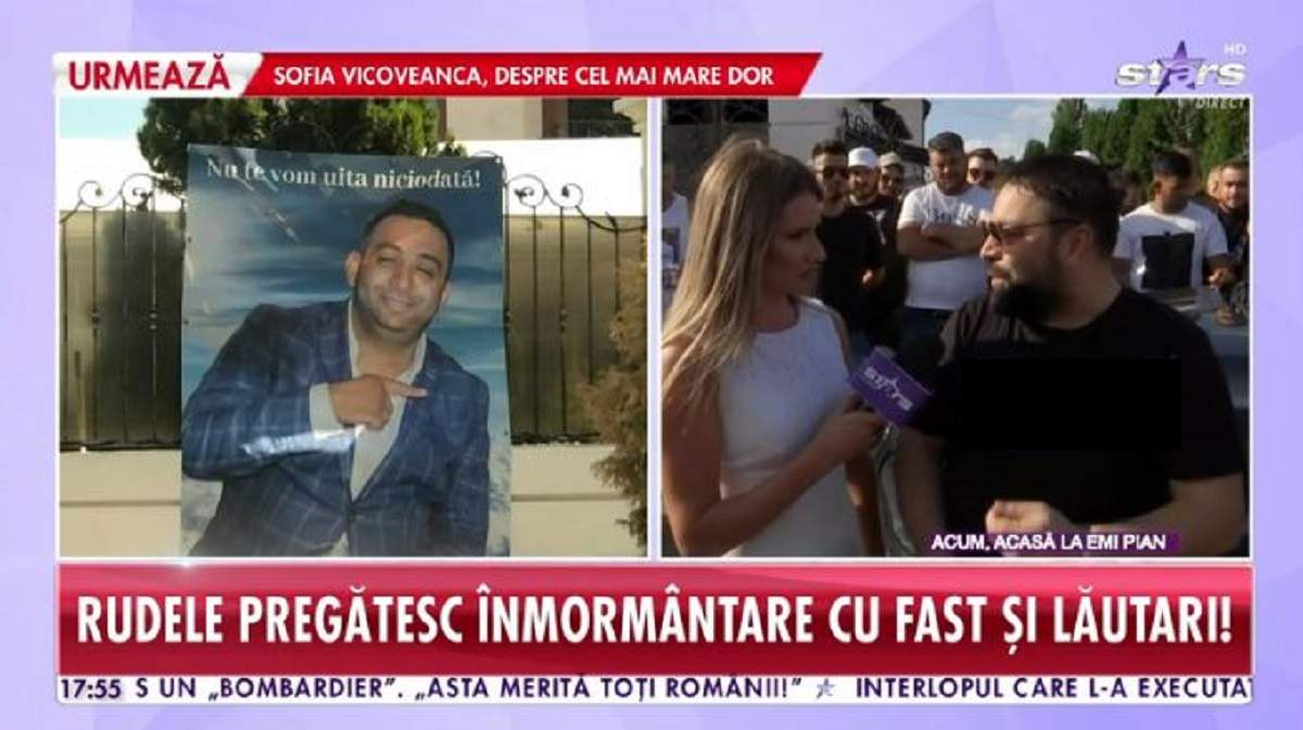 Când va avea loc înmormântarea lui Emi Pian! Florin Salam: „Cum hotărăsc frații lui”