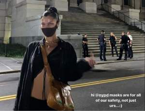 Bella Hadid, gesturi obscene în fața polițiștilor! Imaginilie rare cu supermodelul au scandalizat Internetul! / FOTO