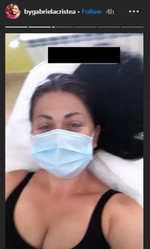 Gabriela Cristea a ajuns pe mânile medicilor! Ce s-a întâmplat cu vedeta! Imagini de pe patul clinicii! / FOTO