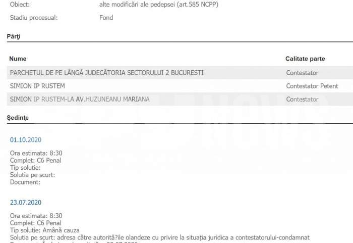 EXCLUSIV / Fostul logodnic al unei vedete TV, manevră neașteptată, ca să scape din pușcărie / Decizie de ultimă oră