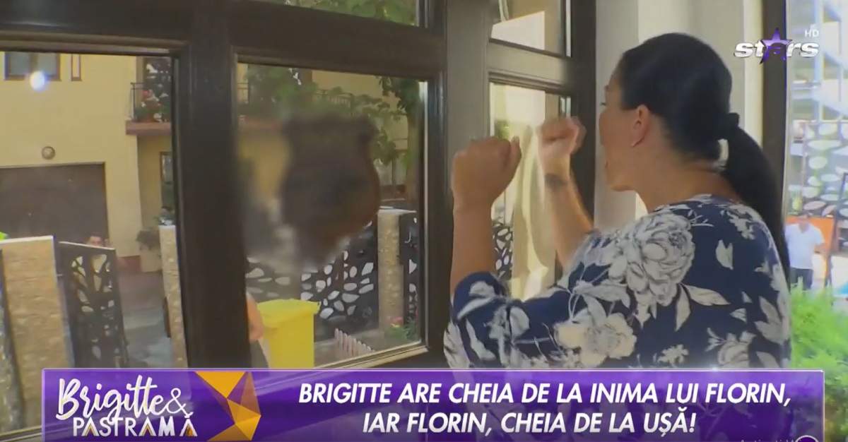 Țipete și urlete în casa lui Brigitte Pastramă, din cauza unei uși închise