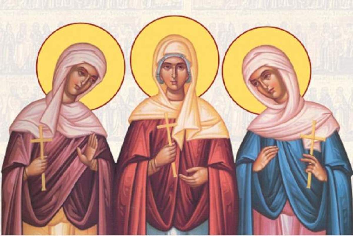 Sfintele Minodora, Mitrodora şi Nimfodora.