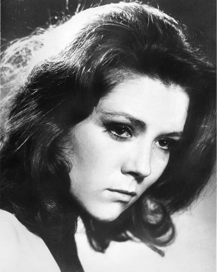 Diana Rigg tânără.