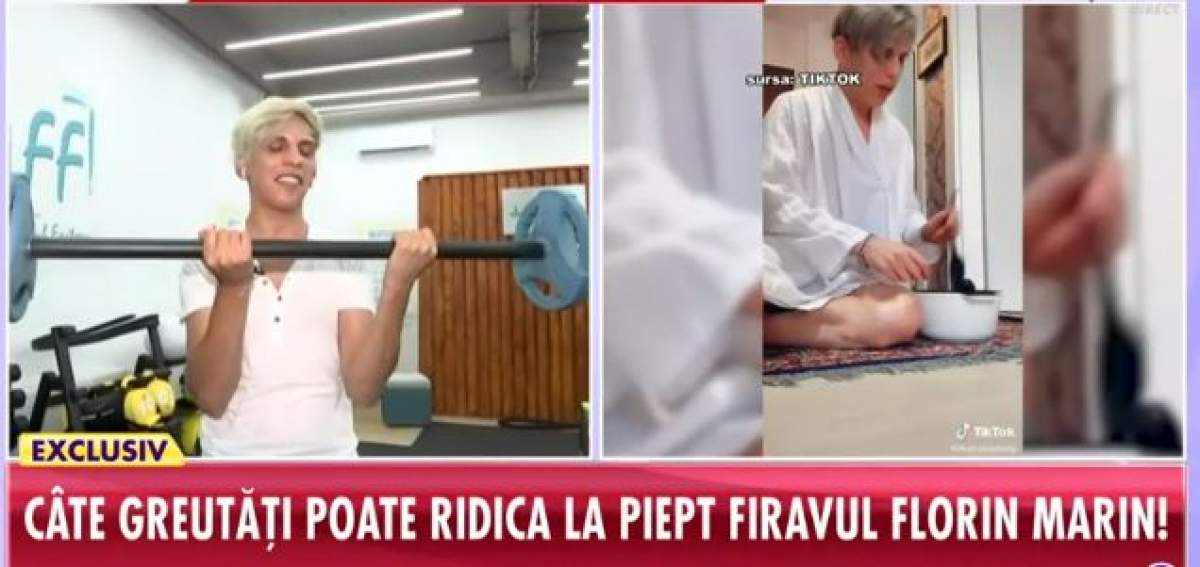 Florin Marin s-a apucat de sport pentru a arăta bine pentru noul iubit