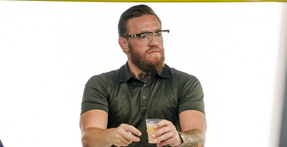 Conor McGregor la prima etapă a Turului Franței, la Nisa, 29 august 2020