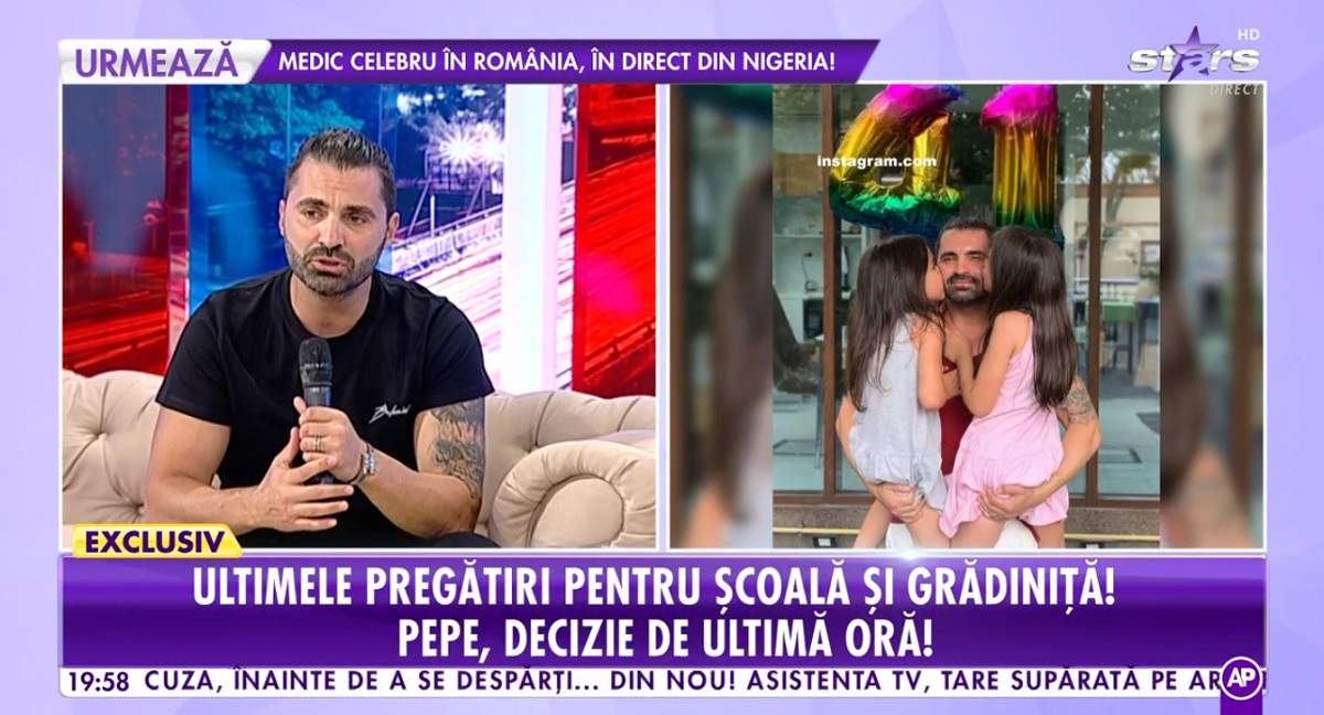 Pepe, în platoul emisiunii „Cool Summer Nights”, 12 septembrie 2020