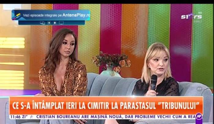 Lidia și Eugenia, fiicele lui Corneliu Vadim Tudor, invitate la AntenaStars, după parastasul de ieri al tatălui