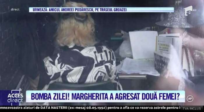 Ce obiect șocant poartă Margherita de la Clejani cu ea, după ce ar fi lovit și amenințat două femei: „Criminali în serie” / VIDEO