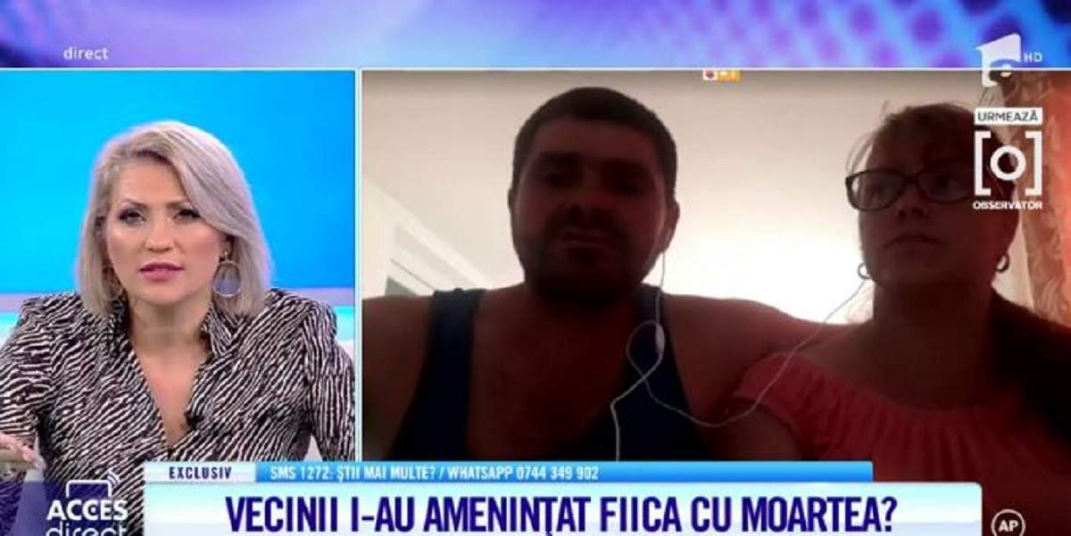 Acces Direct. Doi tineri îndrăgostiți susțin că au fost bătuți cu pietre și bâte de vecini! Tatăl fetei, desfigurat de aceeași indivizi: „Nu se lasă până nu-i omoară” / VIDEO