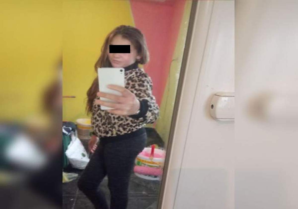 Fata de 12 ani dispărută în Gorj, facându-și un selfie în oglindă