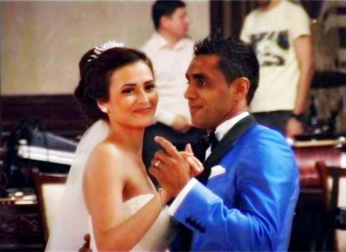 Bănel Nicoliță la nunta cu soția lui, Cristina