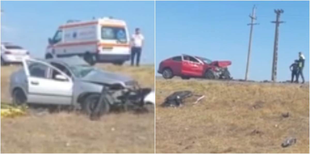 Imagini de la locul accidentului din Constanța