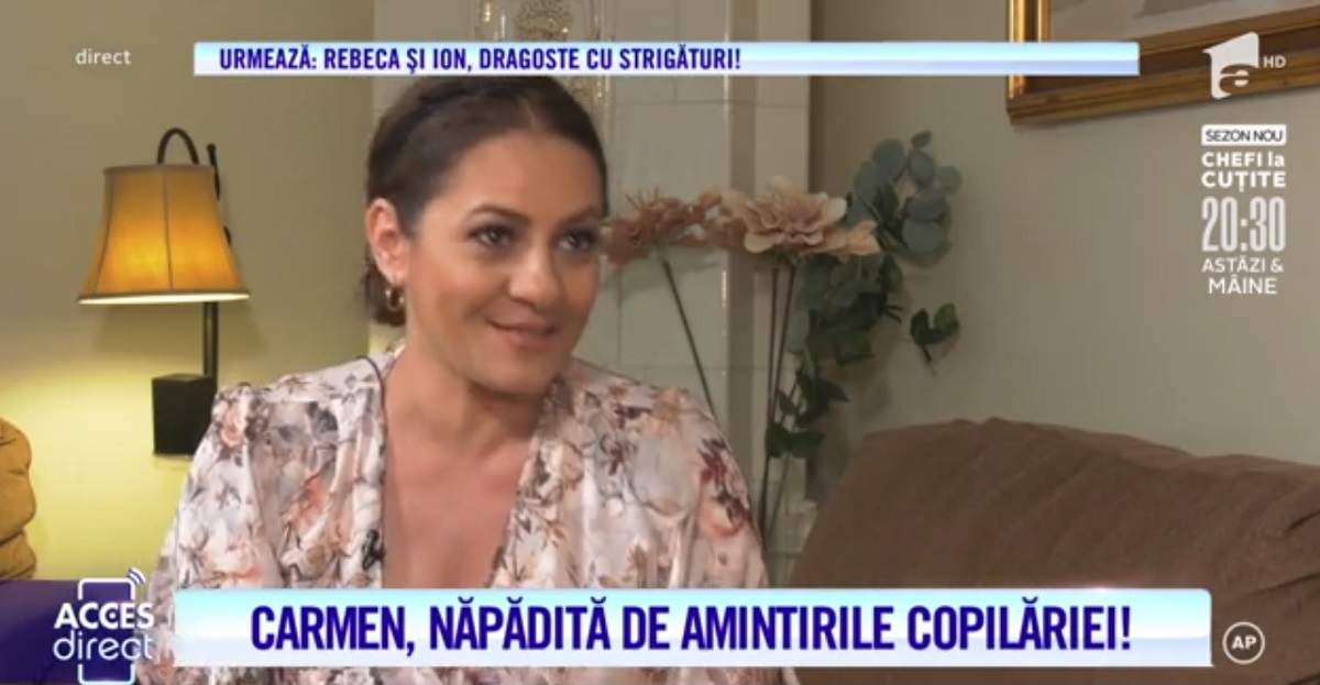 Carmen Trandafir, interviu la „Acces Direct”, ediție difuzată pe 22 septembrie 2020