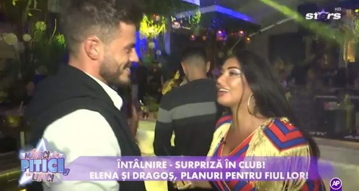 Elena Ionescu și Dragos s-au întâlnit în club
