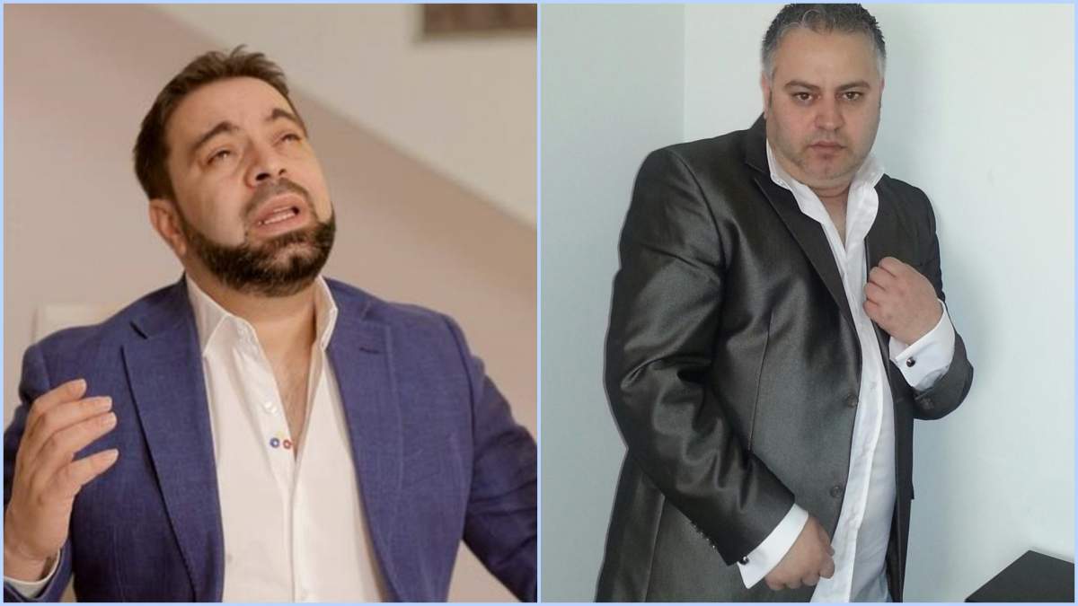 Florin Salam cântă, poză cu fratele lui Florin Salam, Nelu Stoian