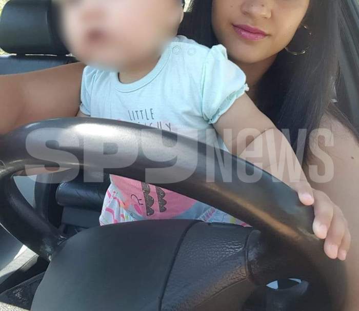 EXCLUSIV / Imagini scandaloase cu fetița șmecherului cu bolid care a ucis doi copii / Nevasta ucigașului a făcut-o lată