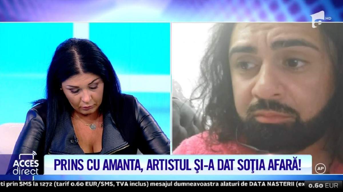 Ali Sultanul vorbește prin apel video la „Acces Direct”. Soția lui plânge în platou.