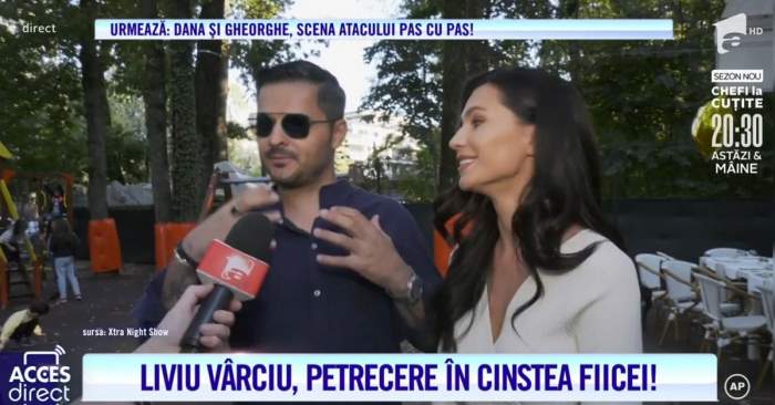 Liviu Vârciu și Anda Călin la ziua Anastasiei