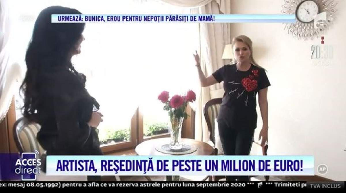 Gabriela Nistor locuiește într-o reședință de lux, de peste 1 milion de euro. Vedeta și-a prezentat casa la „Acces Direct”.